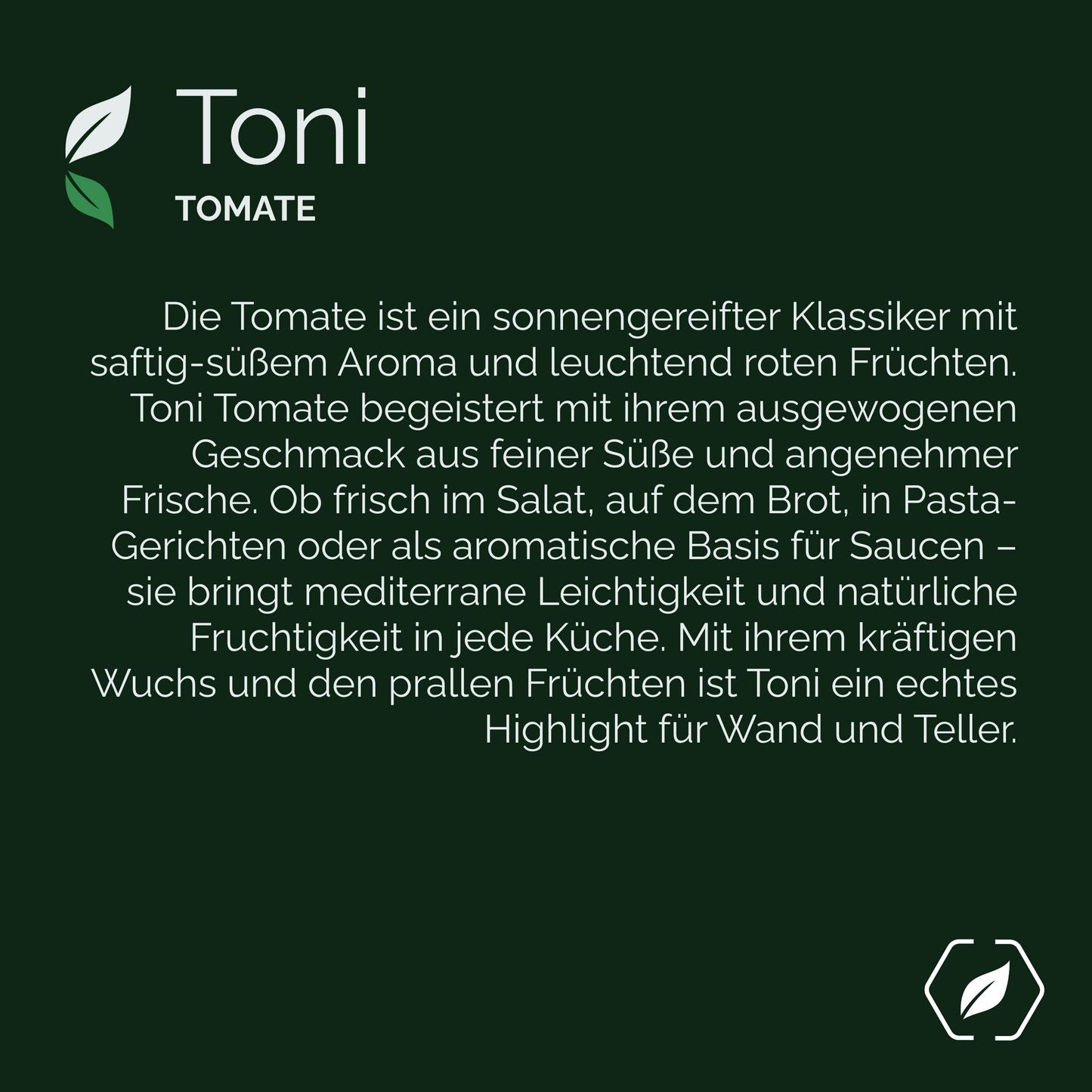 "Toni" - Tomate