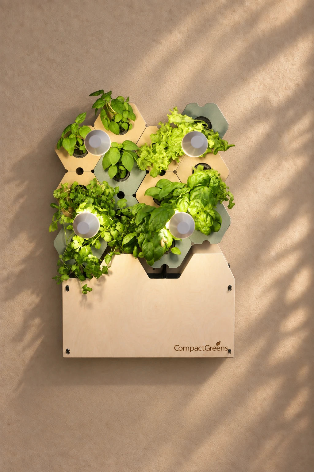 CompactGreens Oasis mit 12 Pflanzenplätzen